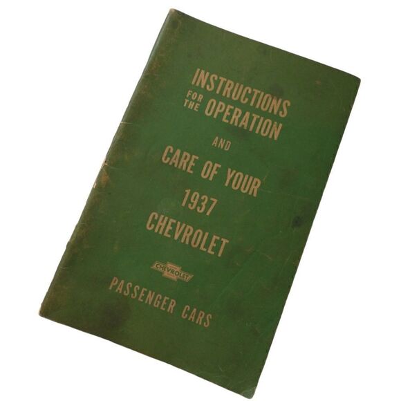 Instructions for the Operation and Care of Your 1937 Chevrolet Car Booklet Vtg. - Picture 6 of 15